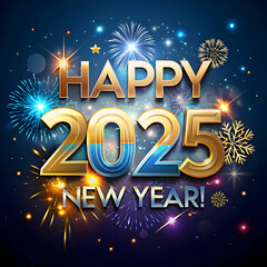 Celebrate the arrival of 2025 with joy, hope, and excitement