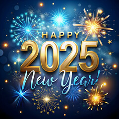Celebrate the arrival of 2025 with joy, hope, and excitement