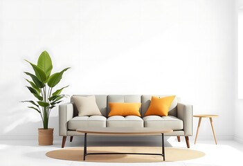 modern living room interior