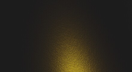 Abstract yellow light on leather background