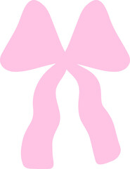 coquette pink bow