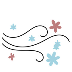 Flower Fly with Wind