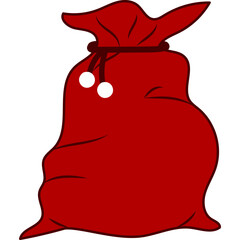 Santa Sack Illustration