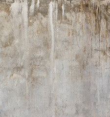 Grungy concrete wall, gray concrete, Grunge wall for background. Concrete surface dirty gray. 