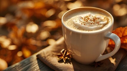 Delicate and Aromatic Vanilla Cappuccino: Warming the Heart and Soul Beverage