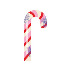 Obraz premium Assorted colorful candies, lollipops, gummies, and sweets with various shapes isolated on a white background. Flat vector illustration. Confectionery, dessert, and sweet treats concept.