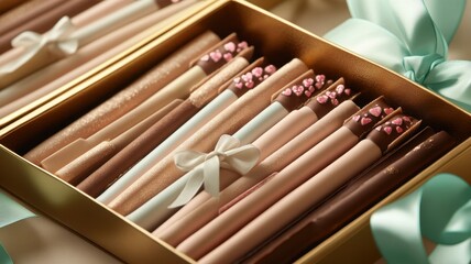 Pepero day with Chocolate Biscuit Sticks set,Pocky straw stick set,Couple Lovely day,Pepero Day Love Event,romantic event banner illustration,November 11th concept,valentine day.