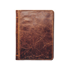 old book cover on transparent background