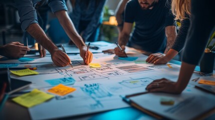 Team Brainstorming Session