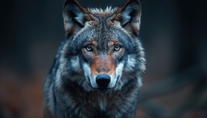 Obraz premium PNG Wolf cartoon mammal animal 