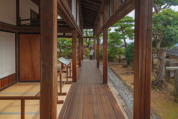 高知城 本丸御殿の縁側