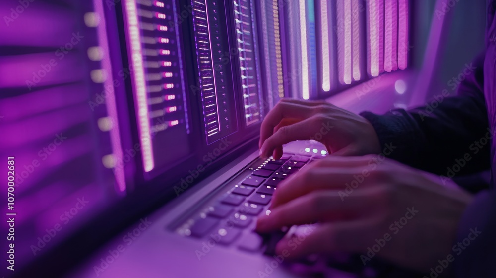 Poster coding in a purple data center