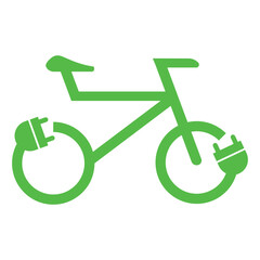 Electric Bike Icon