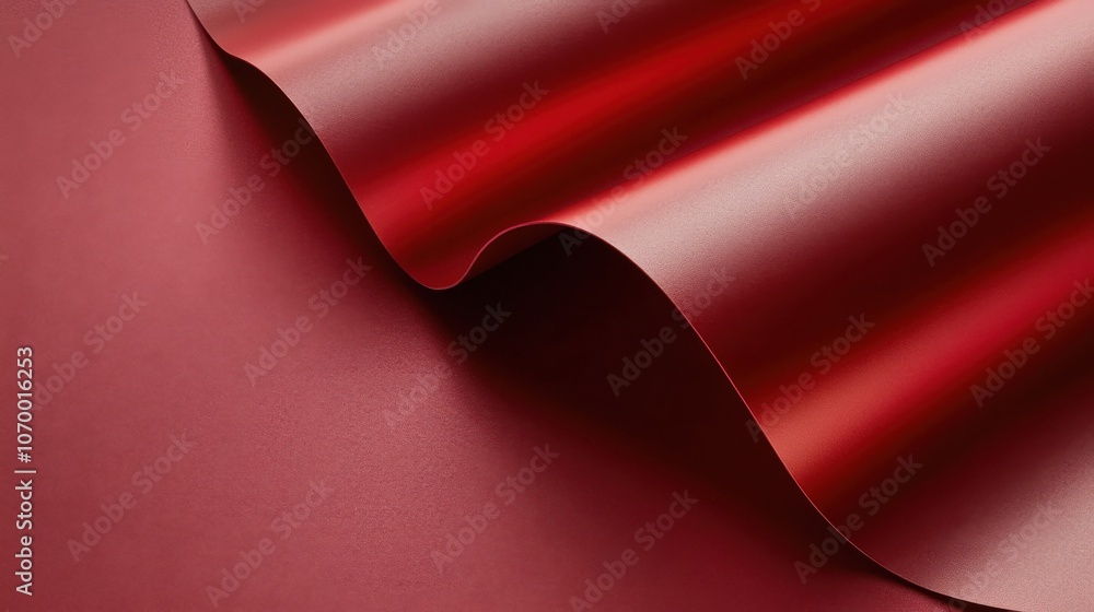 Poster red metallic paper texture background with a smooth finish