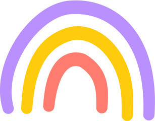 Obraz premium Handdrawn Organic Doodle Shape