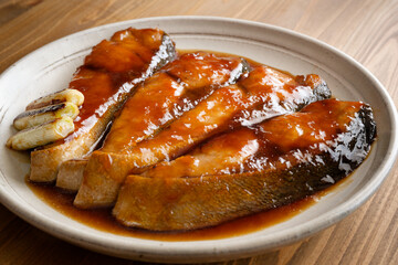 ブリの照り焼き