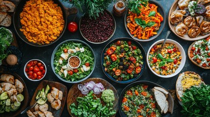 Vegan feast celebrates global plantbased cuisine variety for Veganuary