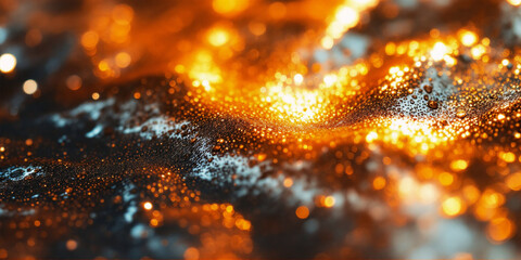 Metallic Wave: The Luxury Dance of Gold and Silver