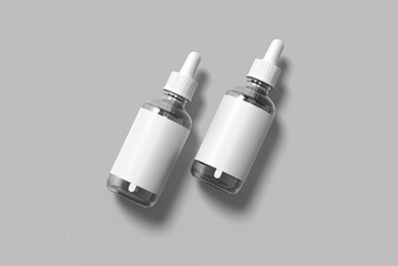 Dropper Bottle Blank Mockup