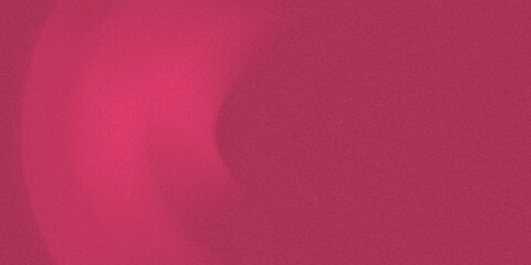 Abstract pink grainy background with half radial gradient for banner poster template design