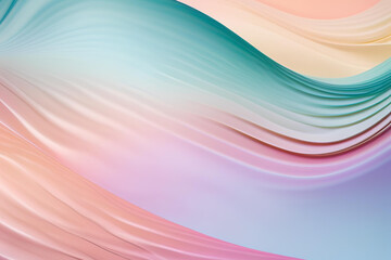 Obraz premium Fluid Gradient Waves 