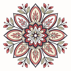 abstract background, Flower Mandala, Pattern Circle Creative Luxury Ornamental Mandala design 