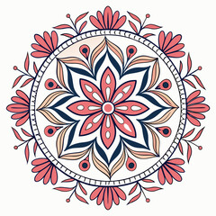 abstract background, Flower Mandala, Pattern Circle Creative Luxury Ornamental Mandala design 
