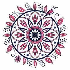 abstract background, Flower Mandala, Pattern Circle Creative Luxury Ornamental Mandala design 