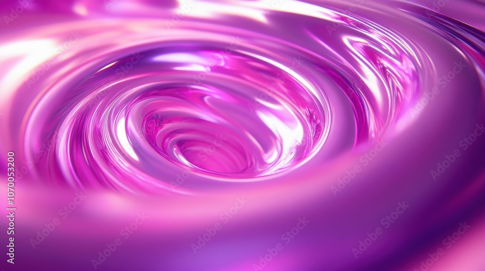 Poster a mesmerizing swirl of vibrant pink hues, creating a dynamic and fluid abstract background.