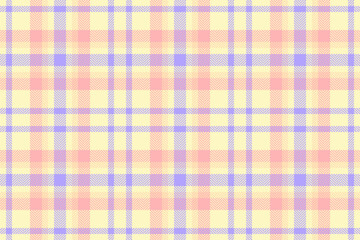 Self seamless pattern background, image fabric textile vector. Napkin texture tartan check plaid in light and indigo colors.