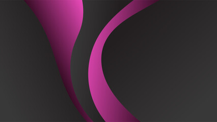 ABSTRACT DARK BACKGROUND WITH HAND DRAWN SHAPES GRADIENT PINK COLOR DESIGN VECTOR TEMPLATE FOR WALLPAPER, COVER DESIGN, HOMEPAGE DESIGN