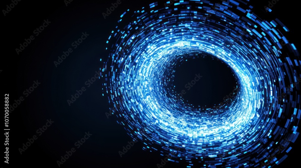 Poster discover how digital swirls create dynamic visual effects