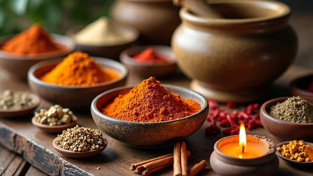 Assortment of Spices and Herbs