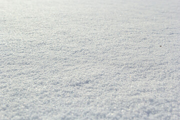 White snow texture background winter concept