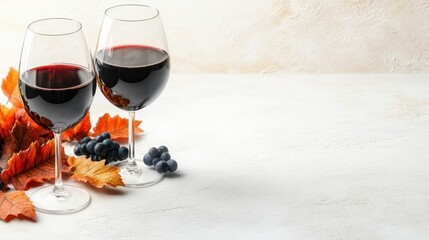 Savor the rich flavors of red wine with seasonal berries