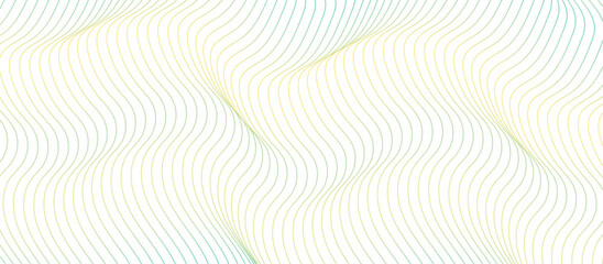 Technology abstract lines on white background. Digital future technology concept. Abstract white paper gradient wave background and abstract gradient blue wave curve lines.
