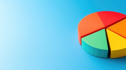 Fototapeta premium Create engaging and informative pie charts to visualize data effectively for better decision making