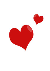 red heart for you