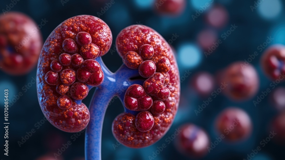 Poster understanding human kidney structure and function for better health awareness