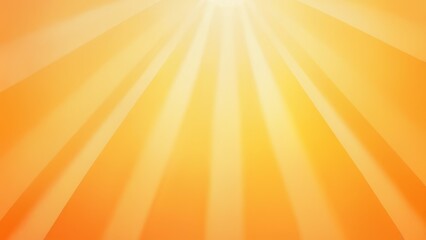 Obraz premium Bright orange sun rays create a warm and inviting atmosphere, perfect for backgrounds and summer themes