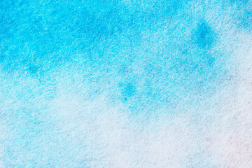 和紙の背景_青白