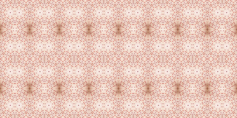 Seamless kaleidoscope pattern. The texture of the woven pattern. Endless pattern
