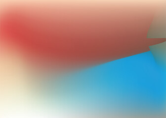 Soft Lighting Enhances Muted Gradient Of Blue And Red Tones, Creating Matte, Low-Saturated Ambiance. Muted Gradient Background