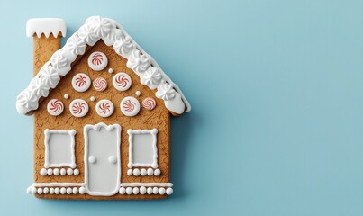 Delight in crafting a whimsical gingerbread house to celebrate the holiday season