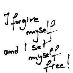 Inspiring Positive Affirmations on White Background