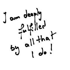 Inspiring Positive Affirmations on White Background