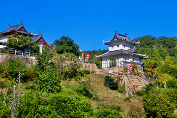 Fototapeta premium 因島水軍城（広島県・尾道市）