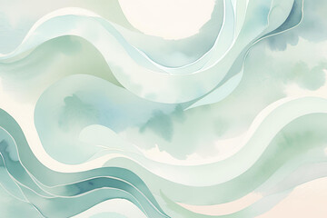 Abstract Watercolor Wash 