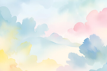 Abstract Watercolor Wash 