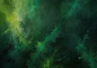 Obraz premium abstract green background with paint texture wallpaper
